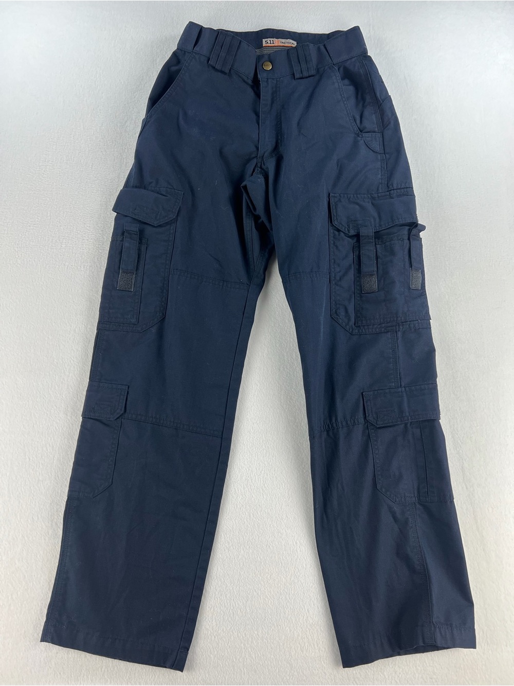 5.11 Tactical Womens Taclite EMS Dark Navy Rip Stop Cargo Pants Size 28x32